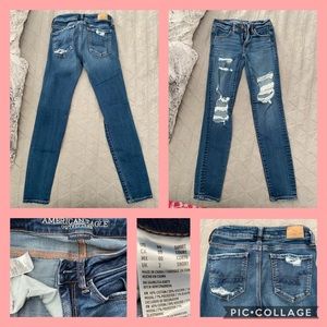 American Eagle Girls Jeans size 00